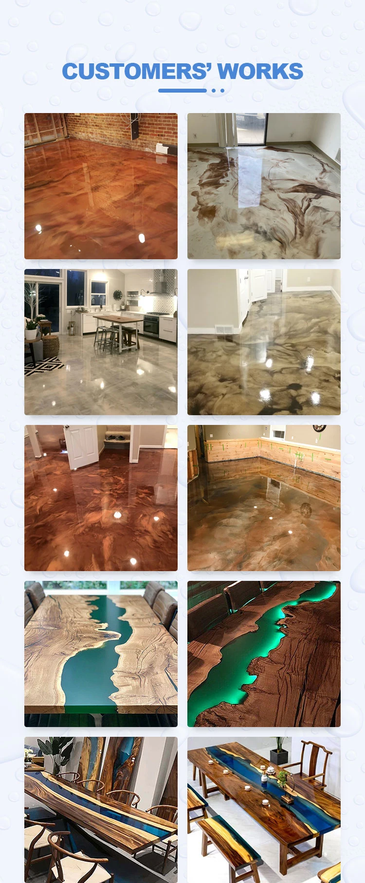 Garage Floor Coating Waterborne Resin Floor Paint Epoxy Resin