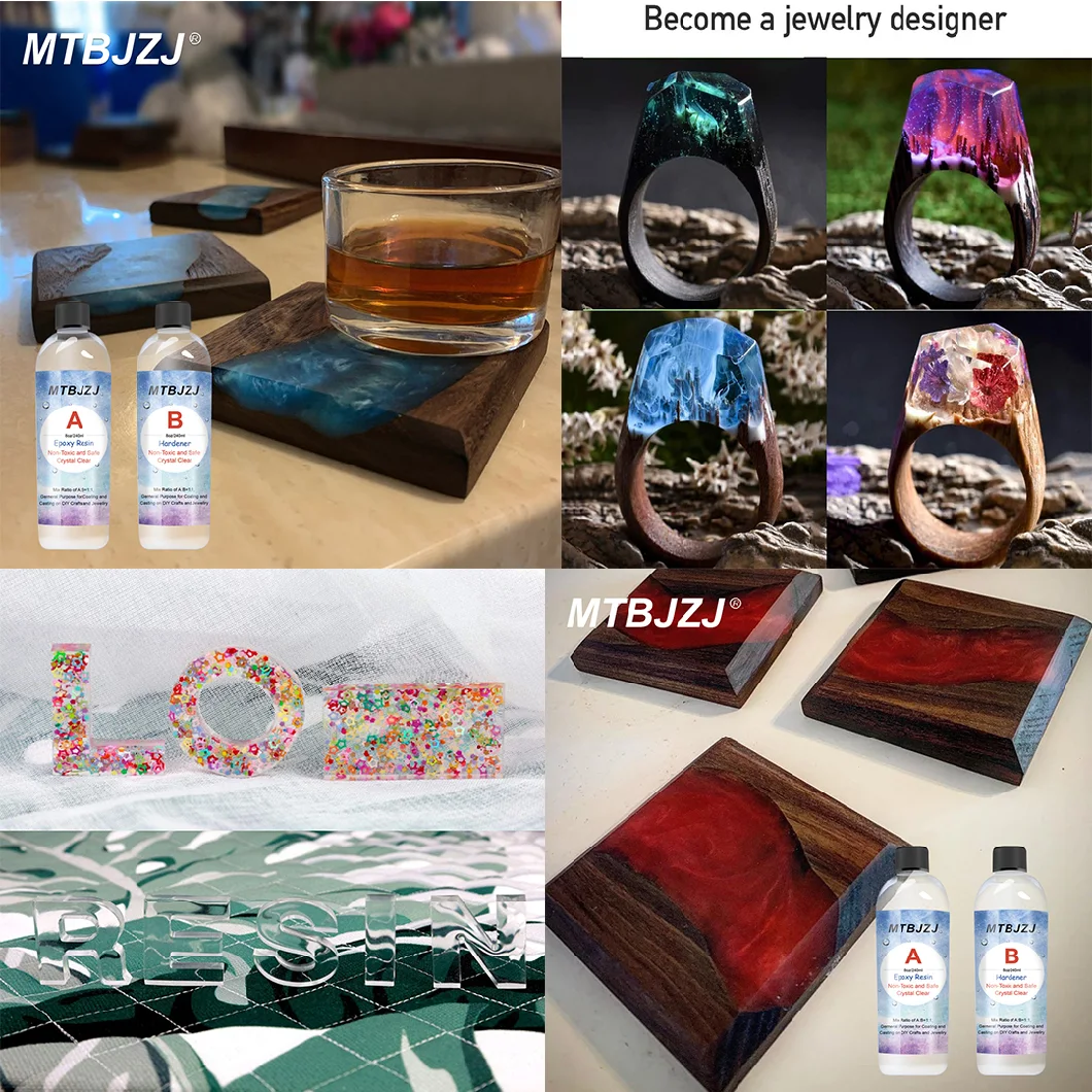 Two-Component Super Tire Liquid Crystal Transparent Epoxy Resin Adhesive