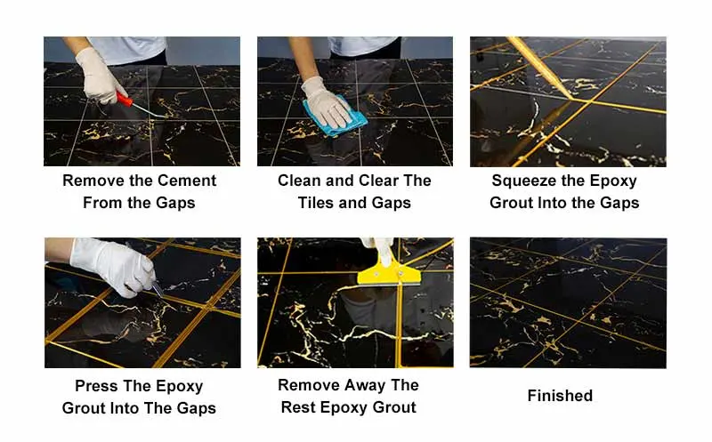 Fitment Environment-Friendly New Materials - Epoxy Floor Tile Grouting