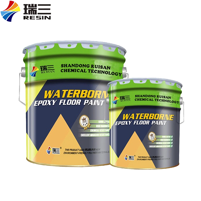 Waterborne Finish Coat Epoxy Resin Floor Coating with Hardener